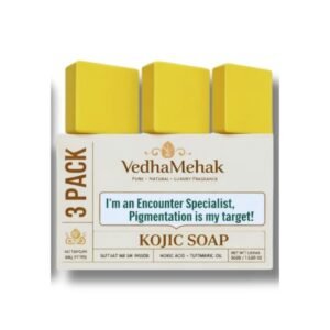 VedhaMehak Kojic Soap 3 Pack