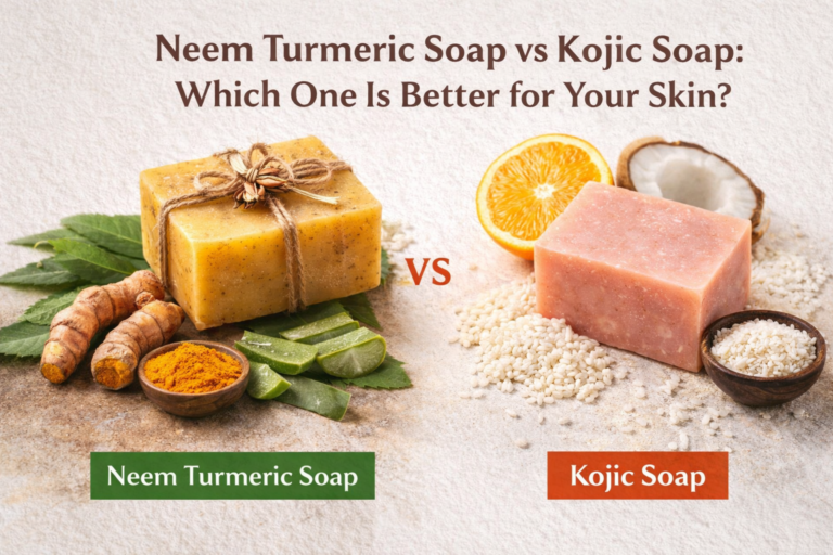 Neem Turmeric Soap vs Kojic Soap: Which One Is Better for Your Skin?